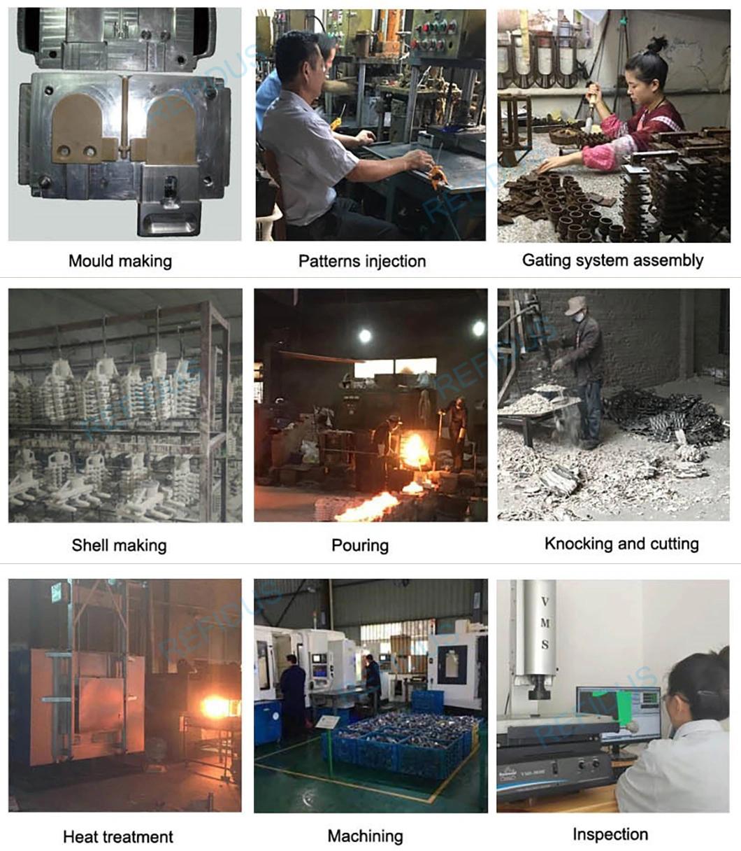 Customized CNC Machining Polishing Plating Metal Water Glass Lost Wax Casting Machined Polished Stainless Steel Investment Casting