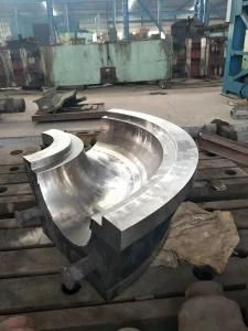 Matrix Removal by Large Carbon Steel Casting