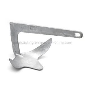 Good Quality Galvanized Iron Bruce Anchor Boat Anchor for Sale