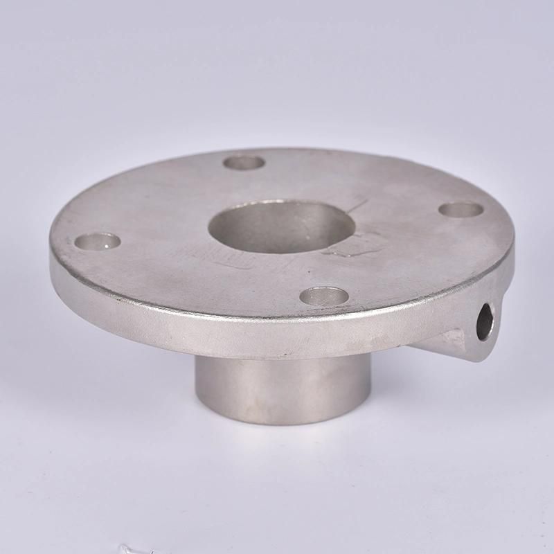 Customized Stainless Steel Screwed Threaded Elbow Flange Connector Pipe Fittings