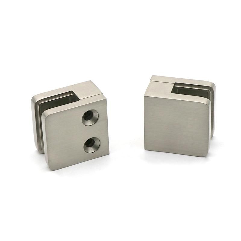 Customized Stainless Steel Lost Wax Casting Pipe Fittings Furniture Parts Door Glass Clamp