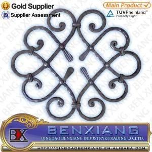 Cheap Beautiful Wrought Iron Fencing Ornamental Panels Wholesale