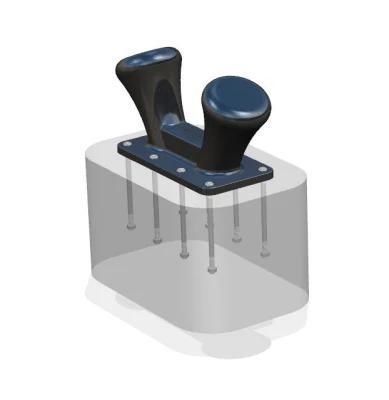 Double Bit T Bollard Marine Double Bit Bollard Tee Bollard