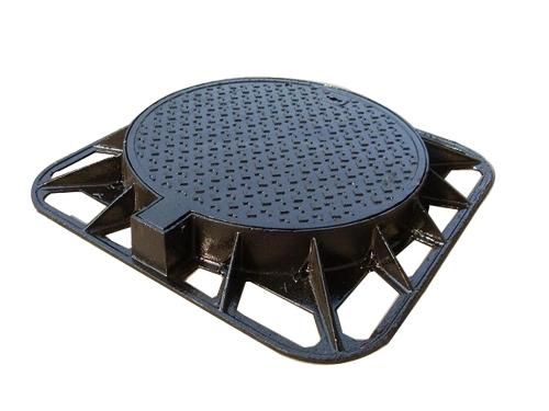 600*600mm Heavy Duty Recessed Type D. I. Manhole Covers