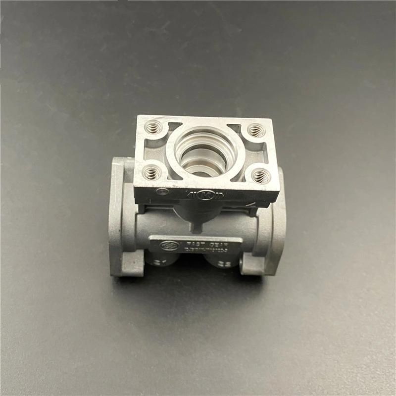 Customized Aluminum High Pressure Die Casting Parts Inlet Valve with CNC Machining