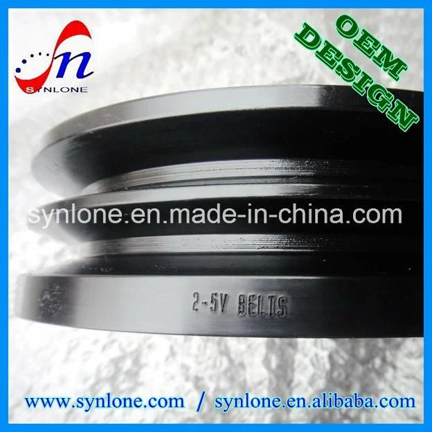 Customized High Quality Black Steel Belt Pulley