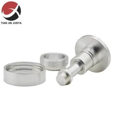 Polished Stainless Steel Pipe Fittings Door Knock Handle Lost Wax Casting Hardware Parts