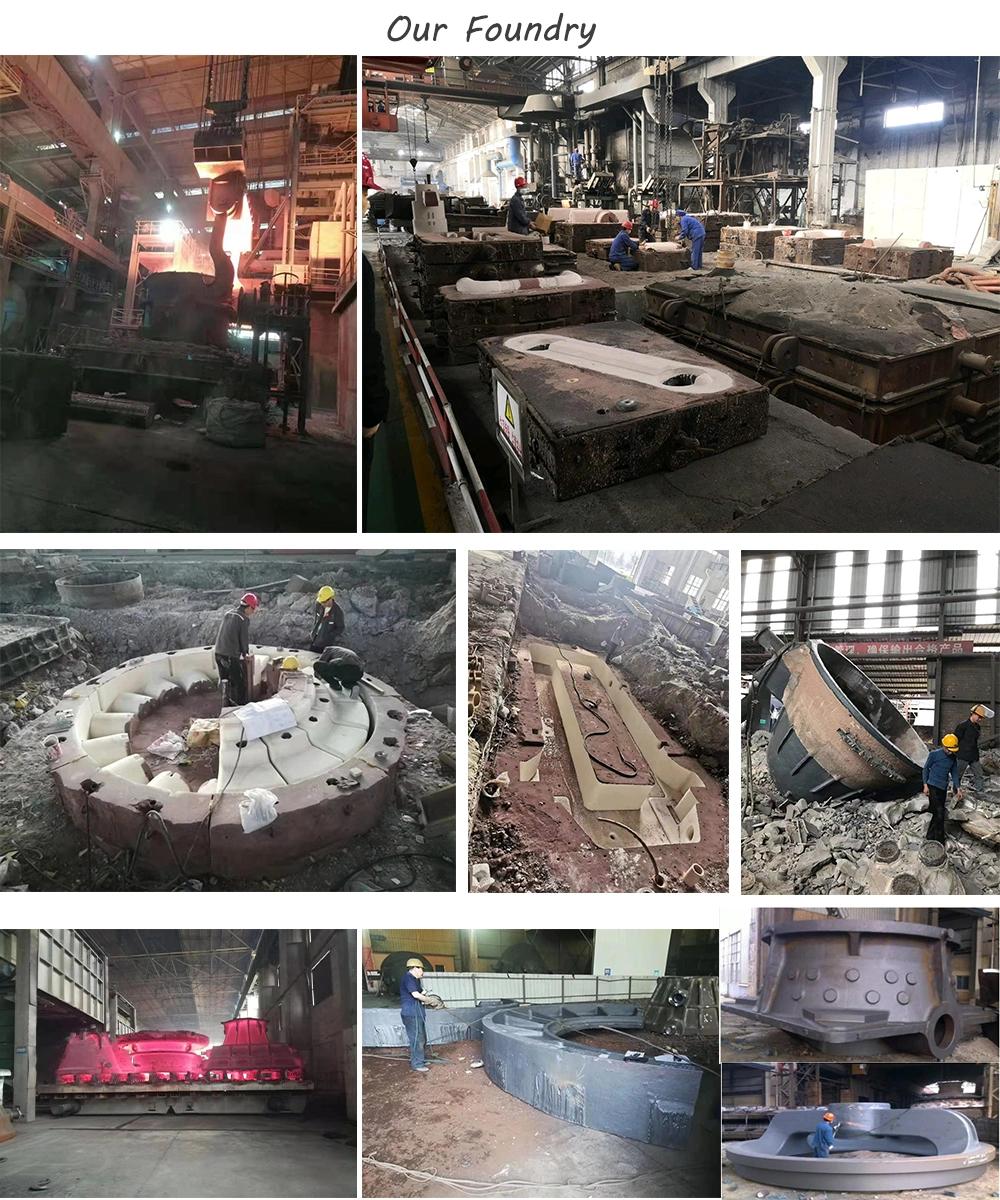 Sand Casting Planet Carrier/Fixed Beam/Saddle/Bracket/Rail Base/Frame/Pillow Block/Wheel Bearing/Cradle Roll/Shaft/Guide/Chock/Heavy Rolling Mill Housing
