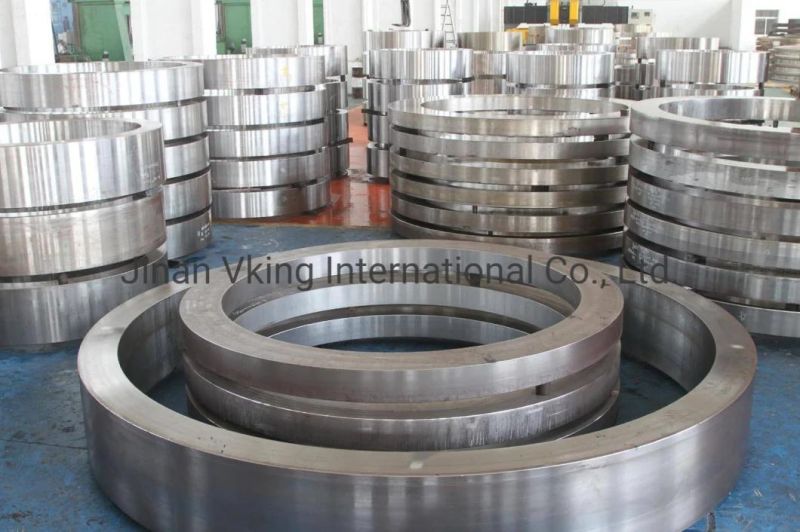 Factory Supply 12mn/16mn/S355j2g3/St52-3 Carbon Steel #20 Forged Rings Forging Ring
