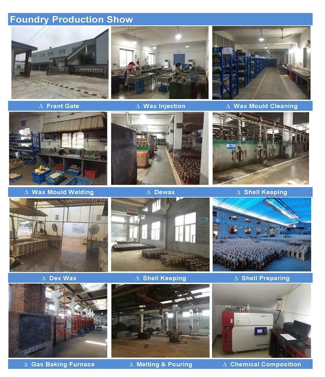 China Steel Casting Foundry with Own Machiningshop, Real Precision Investment Casting Manufacturer