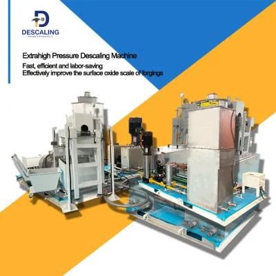 Oxide Scale Removing Machine for Hot Forged Injector Body