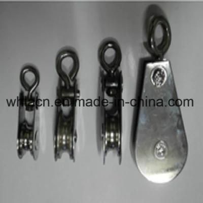 Stainless Steel Cast Lost Wax Casting Building Construction Material Wire Rope Pulley