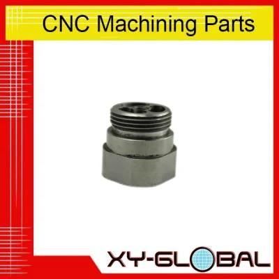 High Precision Blacken Steel CNC Turning Shaft Coupling