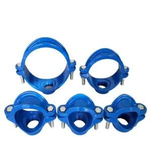 Ductile Cast Iron Saddle Clamp for HDPE PVC PE Pipe