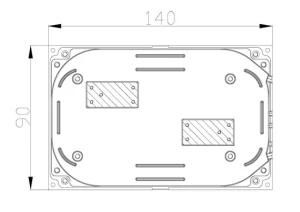 Transceivers Aluminum Die Casting Chassis (XDS-21)