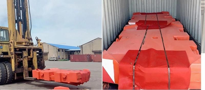 Sand Casting 10 Ton Crane Counter Weight Liebherr with Good Surface