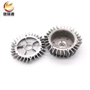 Customized Aluminum Alloy Die Casting Pulley with Machining for Agricultural Fan