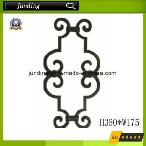 Wrought Iron Panels Casting Iron Scroll Chinese Manufacturer