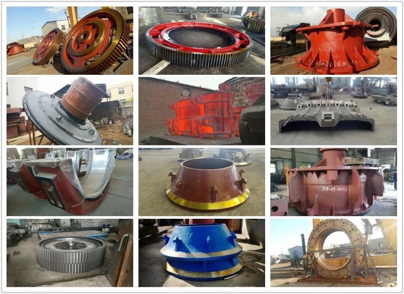 Cement Machinery 42CrMo Large Casting Rotary Kiln Tyre/Riding Ring for Cement