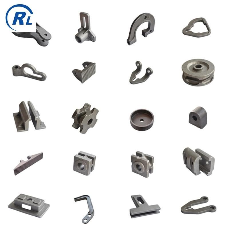 Qingdao Ruilan OEM Iron Metal Casting Parts for Forkift /Silicon Gel Green Wax Waterglass Yellow Wax Investment Lost Wax Casting Iron