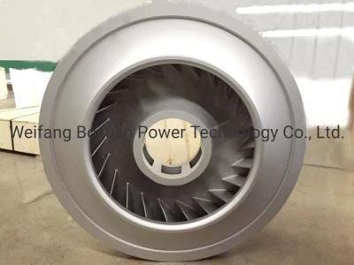 Precision Casting Aluminum Alloy Centrifugal Fan Impeller for Multistage Fan