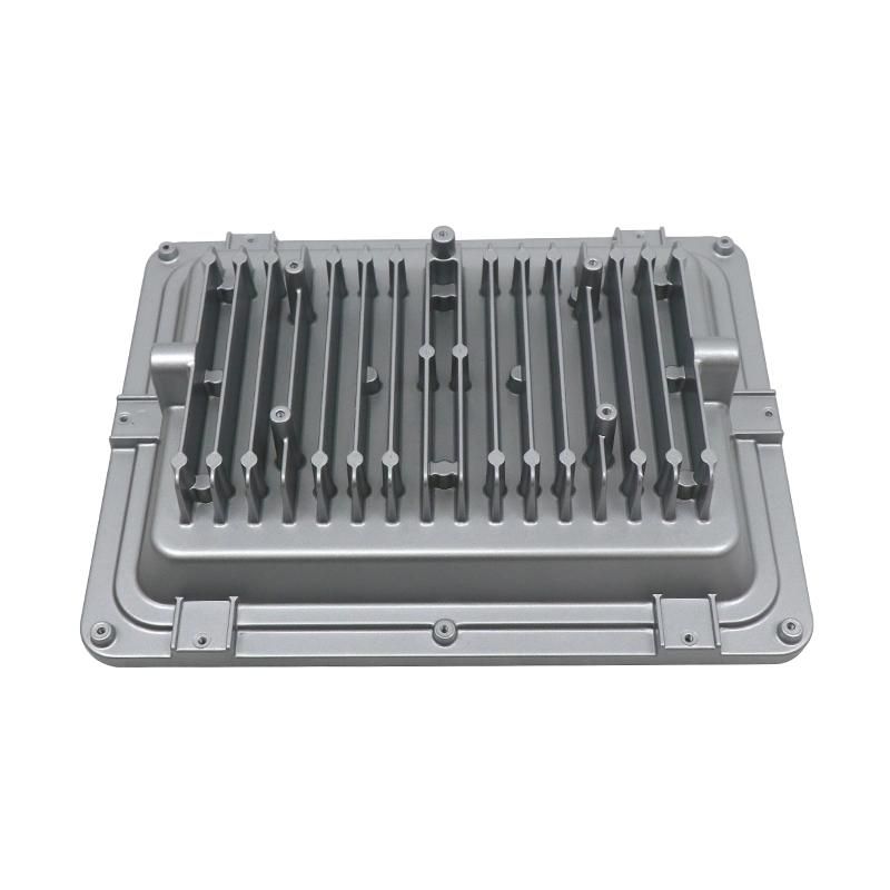 Factory Custom Powder Coating Silver Die Casting Aluminum Heat Sink