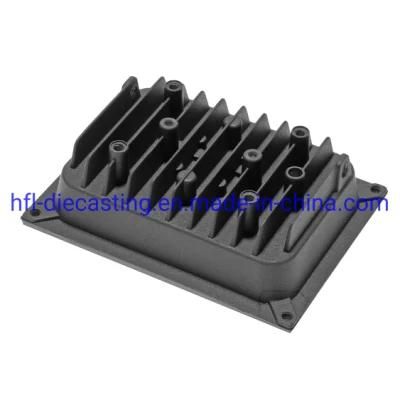 Powder Coating Aluminum Alloy ADC12 Die Casting The Headlight Radiator