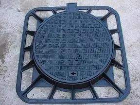 Ductile Iron Manhole Cover with Frame Lockable (B125/C250/D400)