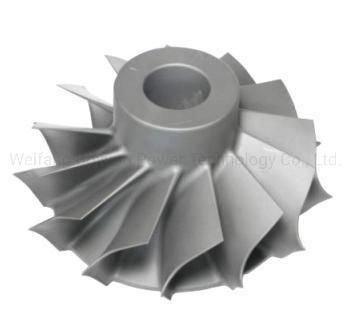 Lost Wax Investment Vacuum Casting Superalloy Turbine Wheel Used for Turbocharger