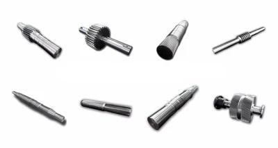 Manufacturer Forging Parts Steel Material Screw Shaft/Axle/Axis/Roller/Gear Spindle
