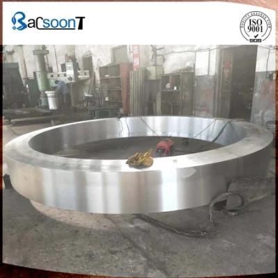 Customized Cast Steel Cement Rotary Kiln Tyre Ring with Precision Machining