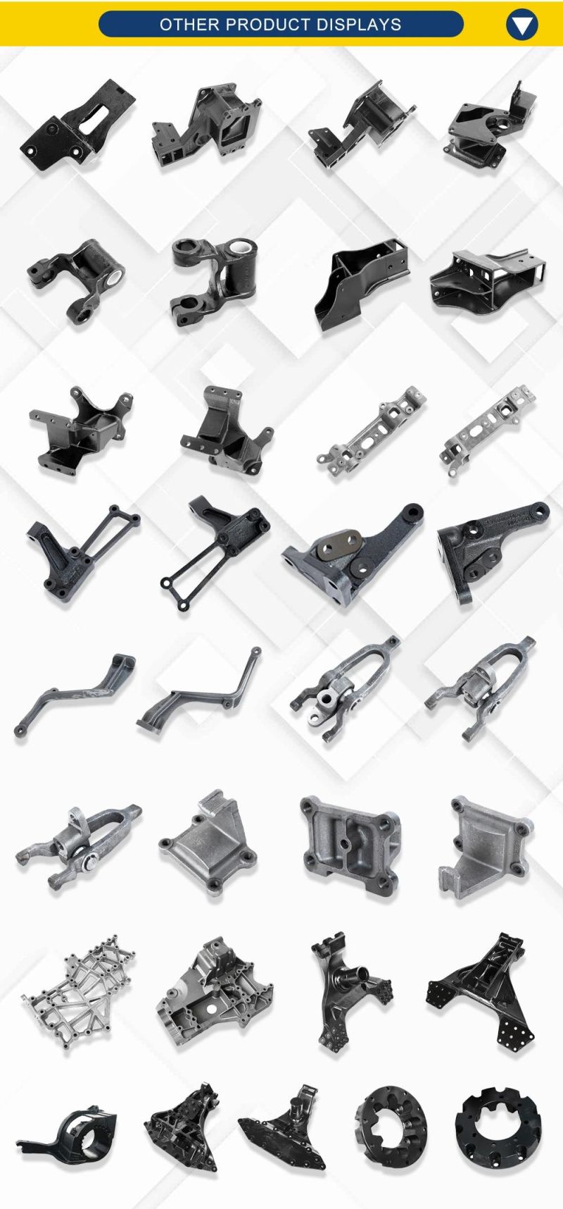 Factory OEM Truck Parts Construction Machinery Parts Casting Parts Iron Castings Sand Casting