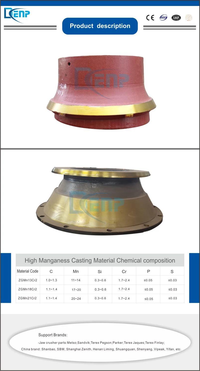 H7800/CH870 Concave & Mantle for Sandvik/Concave Ring