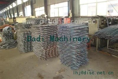 Front-End-Loader/ Hot Selling Rubber Mounted Hay Rake Teeth