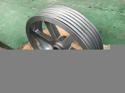 OEM Aluminium Casting Iron Casting Pulley V Belt Pulley Machine Flywheel