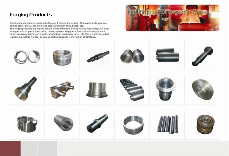 Forging Gear Produced by Open Die Forging and Free Forging
