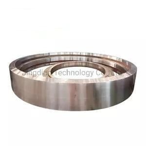 Cement Machinery 42CrMo Large Casting Rotary Kiln Tyre/Riding Ring for Cement