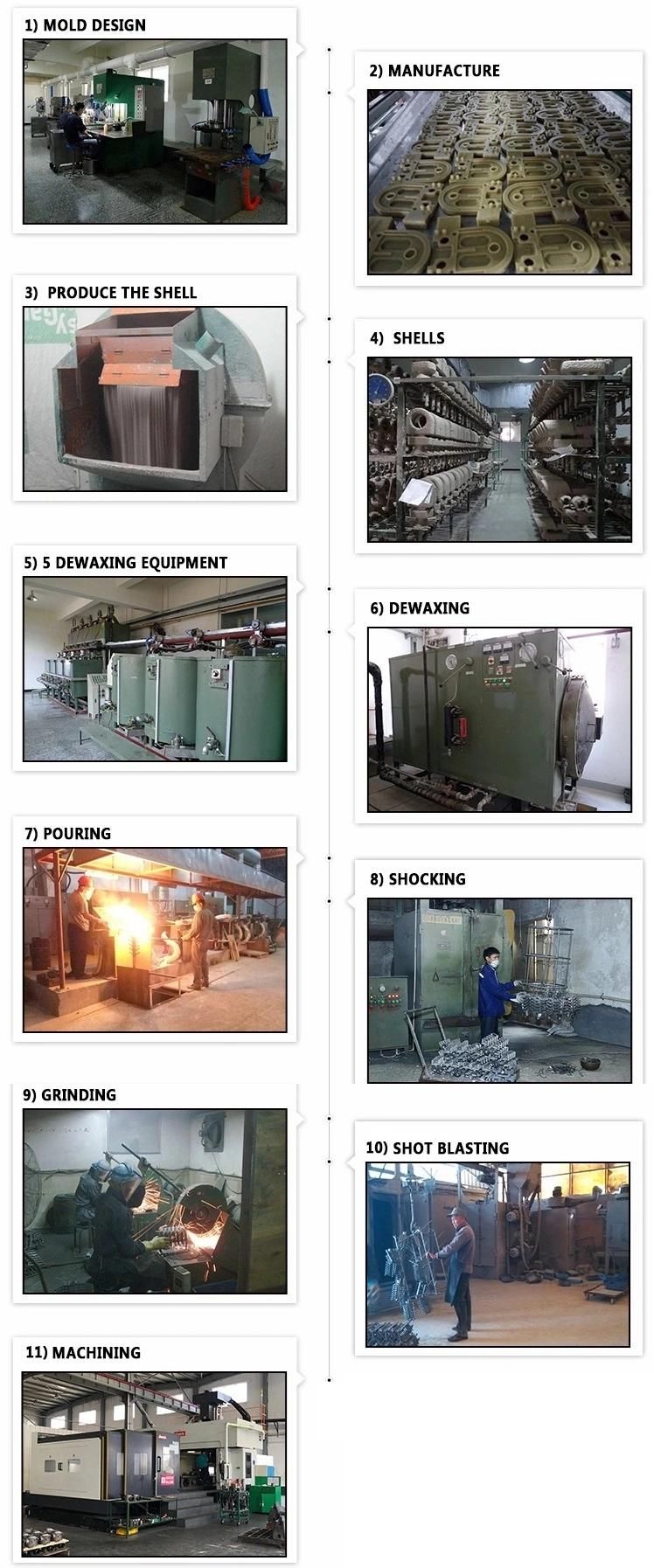 ISO9001 Stainless Steel SS304/316 Investment Casting, Lost Wax Casting Manufacturer