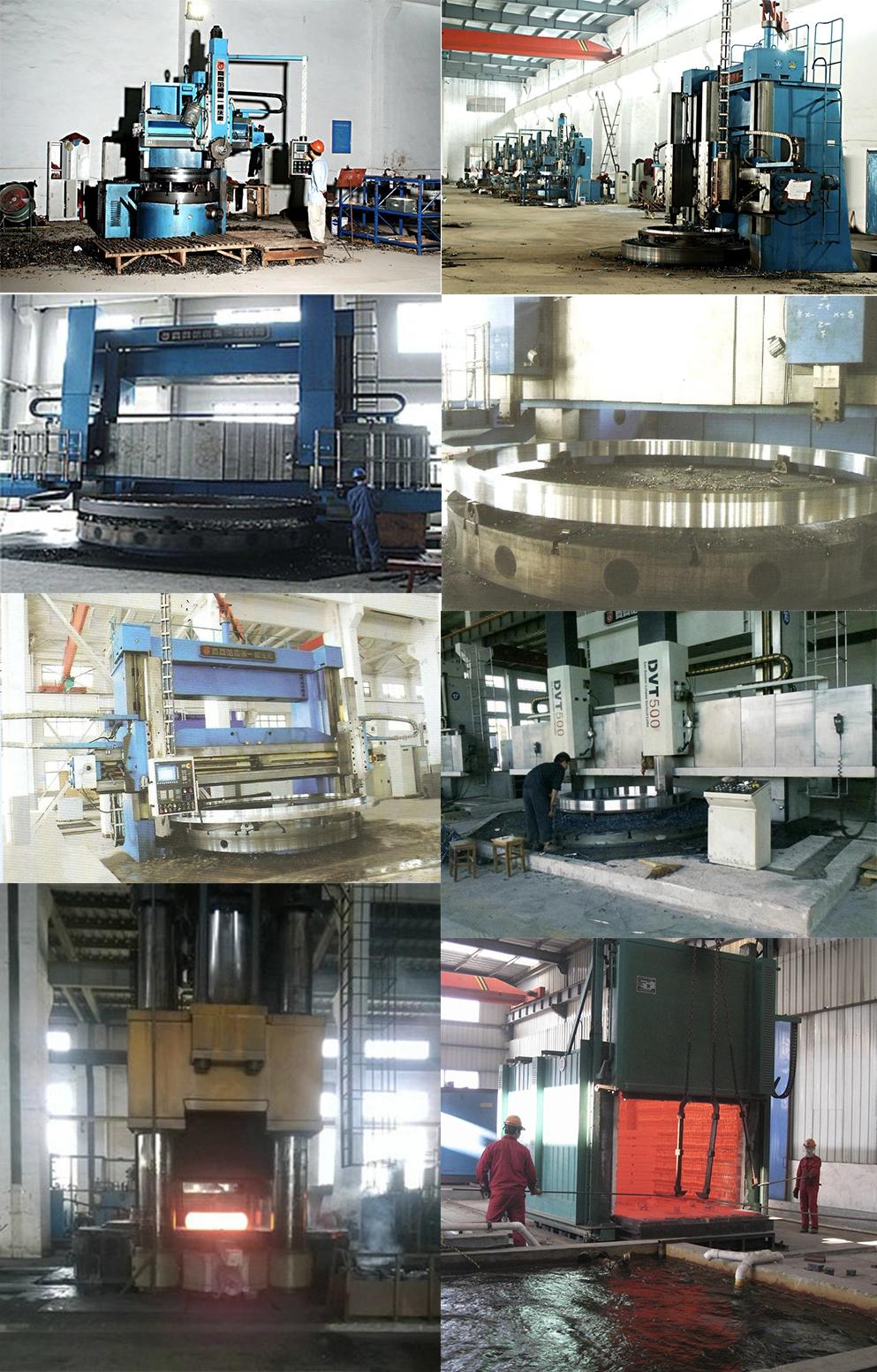 Max Od 5000mm A350 Lf3 Lf6 Carbon Steel Forging Rings Rough Machined Q+T Heat Treatment