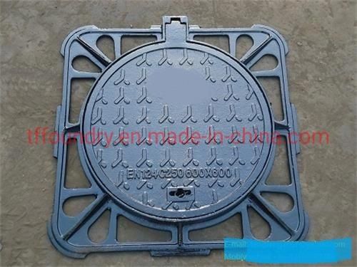 BS En124 Cast Iron Municipal Drainage and Sewerage Round Gratings
