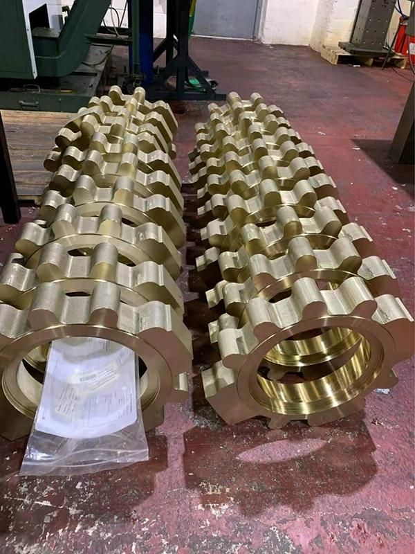 Bronze/Brass/Copper/Aluminum Casting Pump Valve Parts for Butterfly Valve with DN50-1200