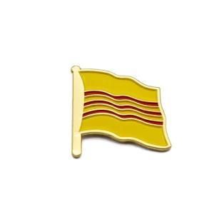 Die Casting for China Custom Flag Lapel Pin Souvenir Metal Badge