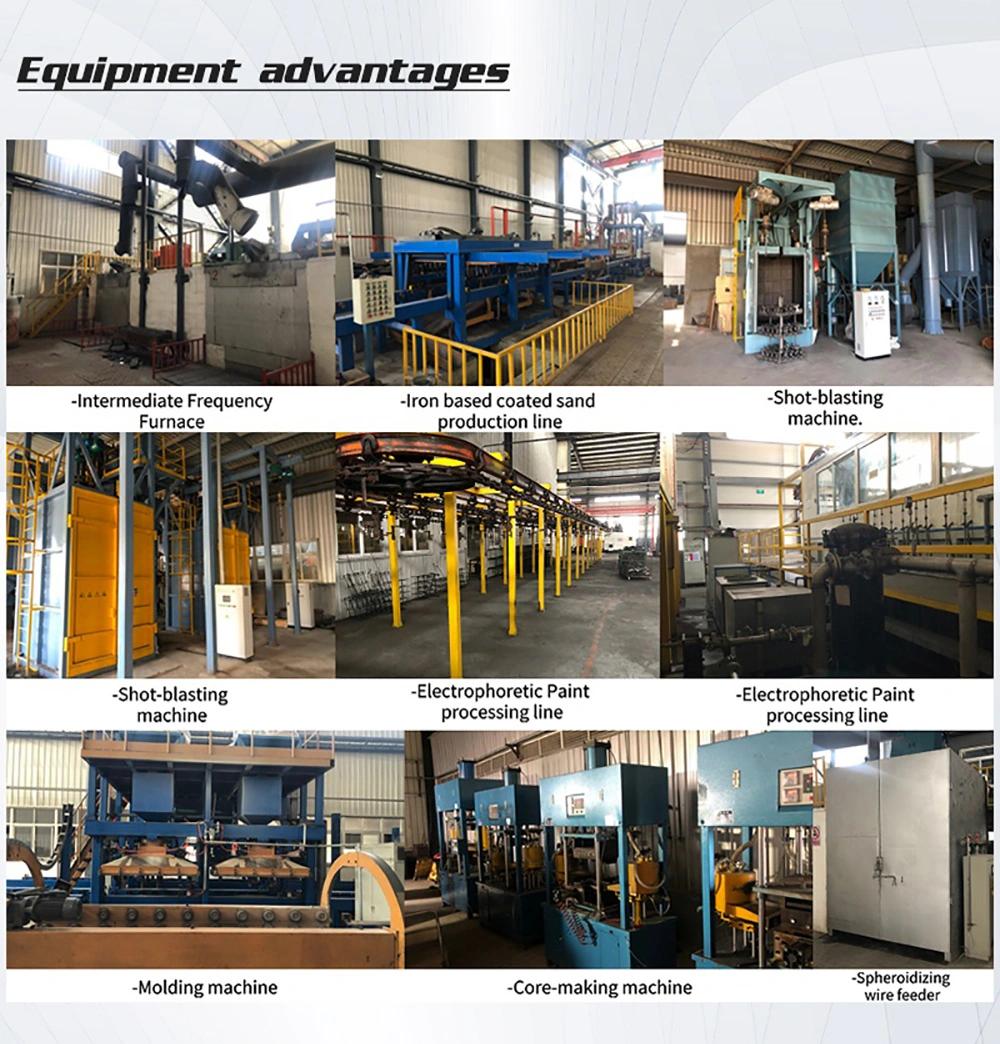 Ductile Iron Precision Forging Parts/Machine Spare Parts/Truck Parts/Auto Parts