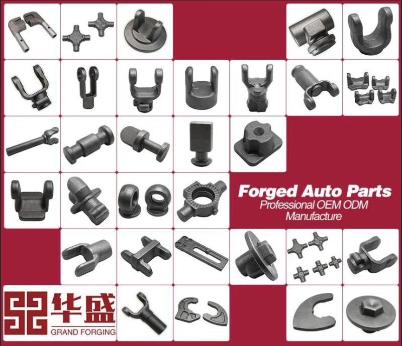 Hot-Selling Auto Parts Forged Parts Forged Forks Hot-Forged Steel Auto Parts