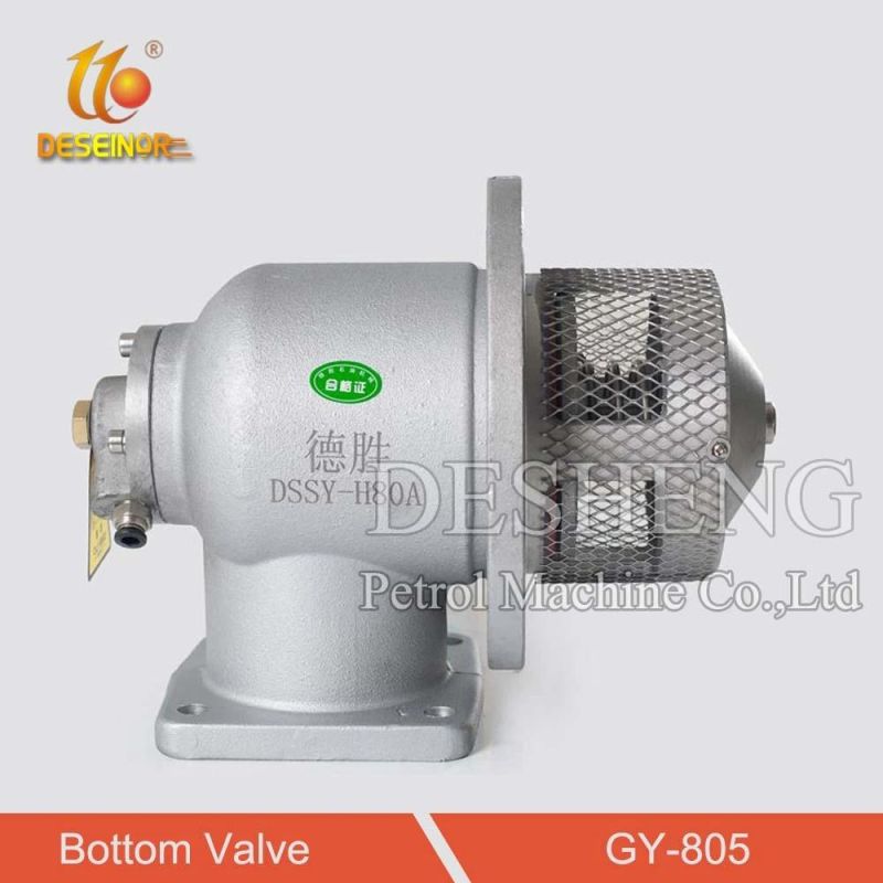 3inch Aluminum Pneumatic Bottom Valve