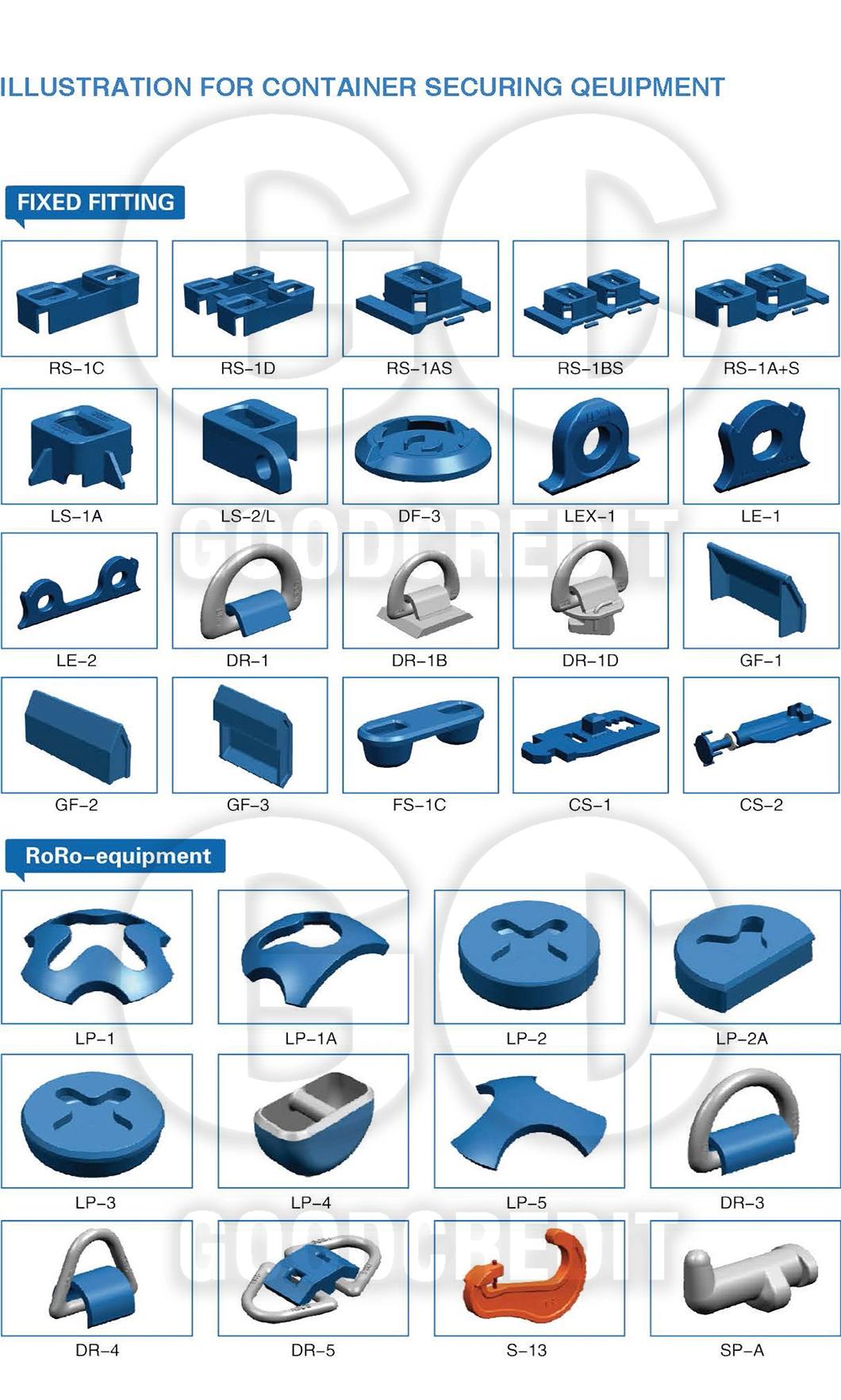 Europe Type Container Corner Castings