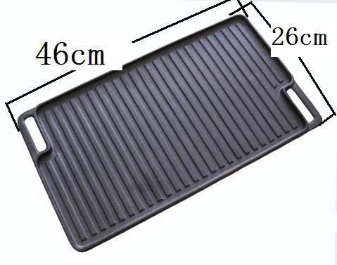 Custom Stainless Steel Iron Sand Casting BBQ Plate for Stove