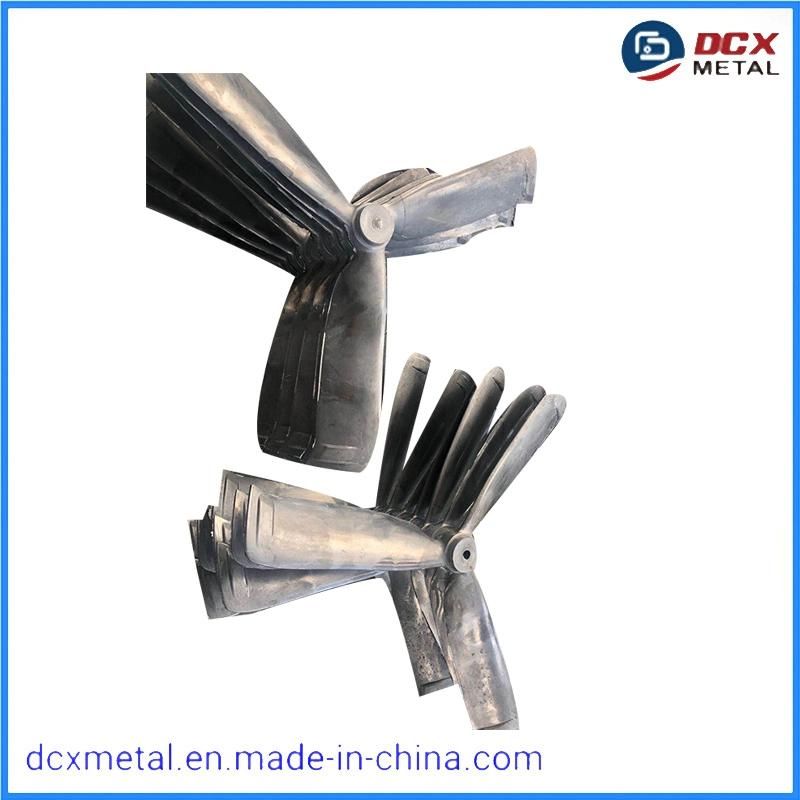 OEM ODM Custom Metal Electric Motor Air Conditioner Aluminium Fan Blade
