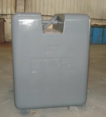 Customized Iron Casting, Sand Casting, Counter Weight for Elevator