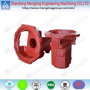 OEM Caly Sand Casting Pump Cover Bearing Bracket